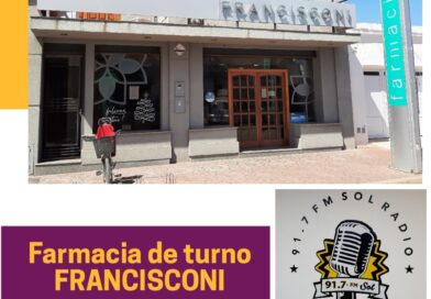 Armstrong: Farmacia de Turno 26/6/26