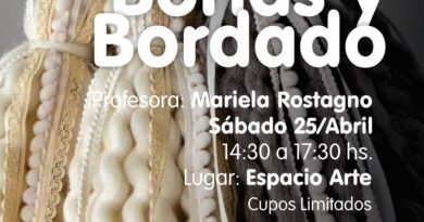 Armstrong: Workshop de borlas y bordado