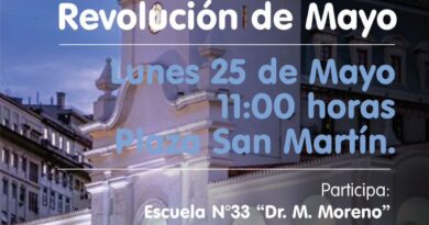 Armstrong: Acto 25 de mayo