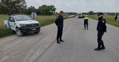 Tragedia en una ruta santafesina: un subjefe policial murió atropellado durante un operativo