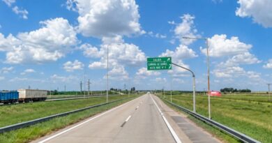 Cañada de Gómez quedó sin su acceso central a la autopista por tiempo indeterminado