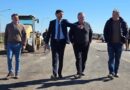 El Gobernador Pullaro y el senador Michlig recorrieron la etapa final de la obra del puente sobre a° san antonio en rp4